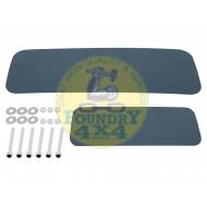 Spare Wheel Removal Cover Kit  Tasman Blue